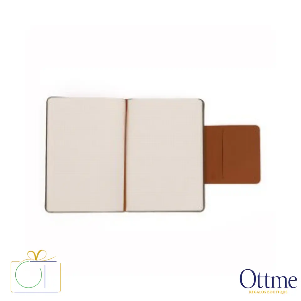 Cuaderno A5 GIVERNY Eco-Cuero Personalizable 6