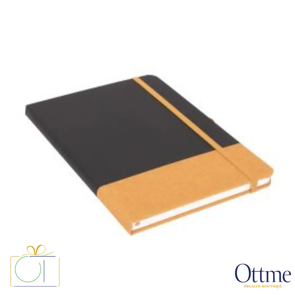 Cuaderno A5 IBIZA Cuero Reciclado Personalizable 1