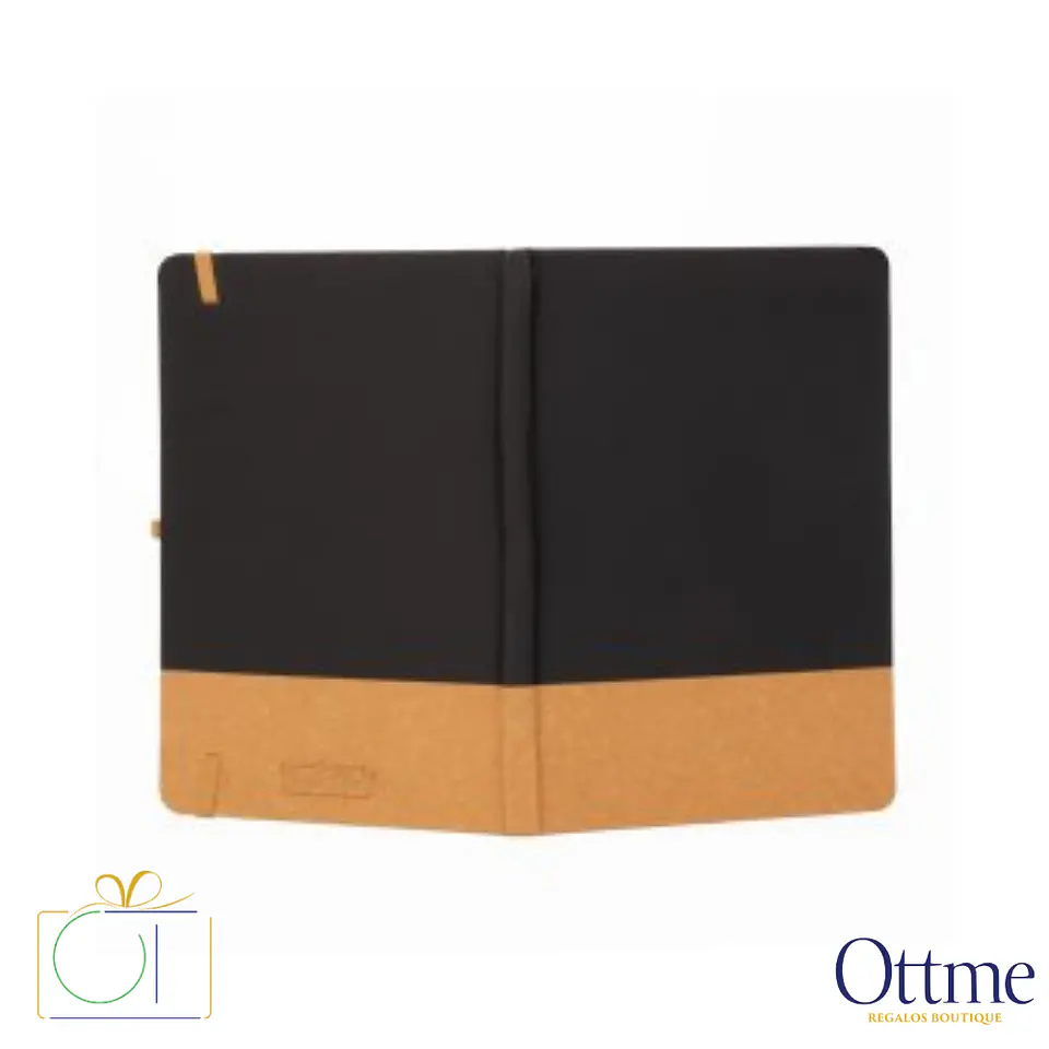Cuaderno A5 IBIZA Cuero Reciclado Personalizable 2