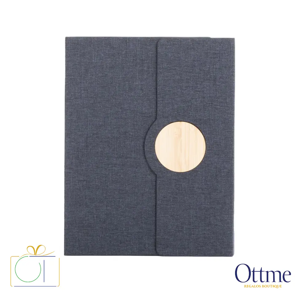 Cuaderno A5 TAHITI RPET y Bambú Personalizable 1