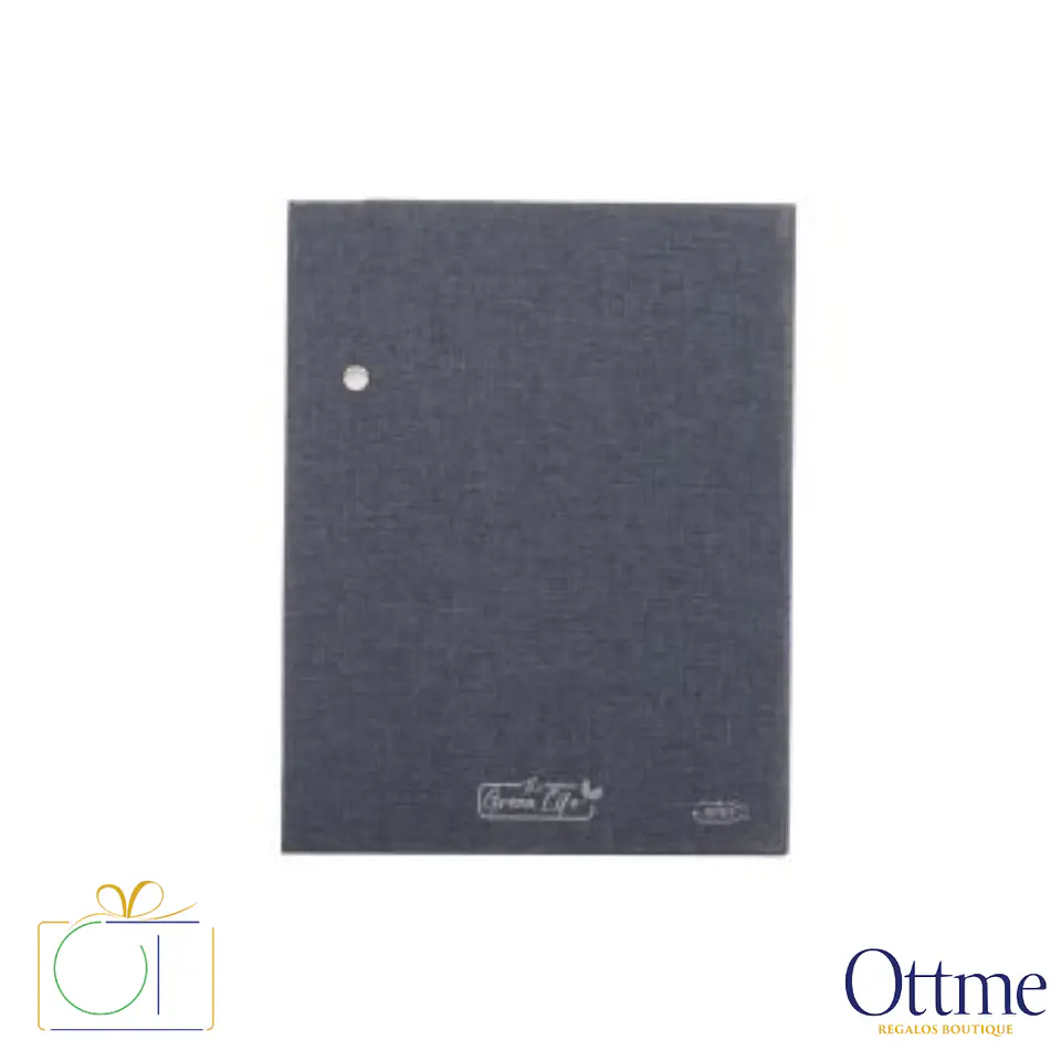 Cuaderno A5 TAHITI RPET y Bambú Personalizable 2