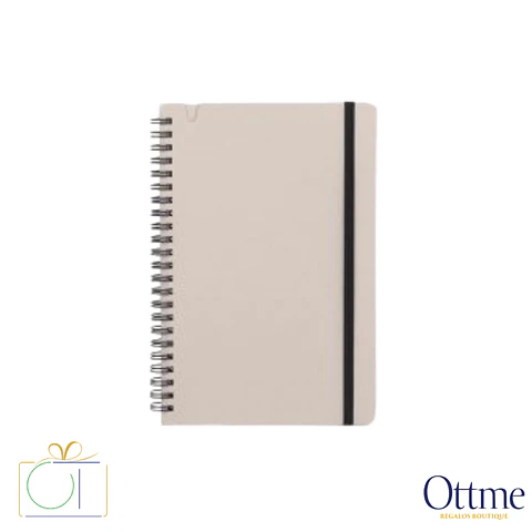 Cuaderno A5 OSORNO Cartón Lácteo Reciclado Personalizable