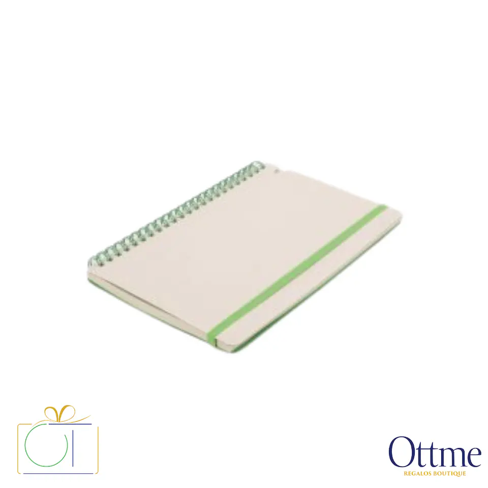 Cuaderno A5 OSORNO Cartón Lácteo Reciclado Personalizable 2