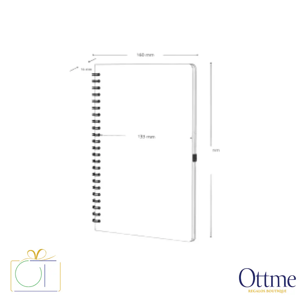 Cuaderno A5 YELLOWSTONE Papel de Piedra Personalizable 2