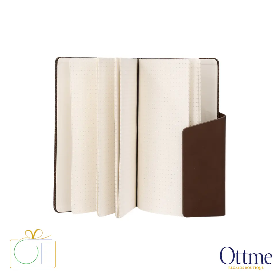 Cuaderno A5 NIZA Fibra de Café Personalizable 4