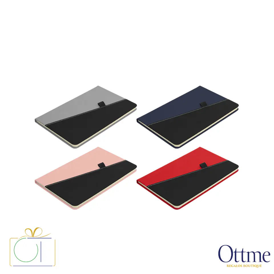 Libreta TREK Bicolor PU Personalizable 1