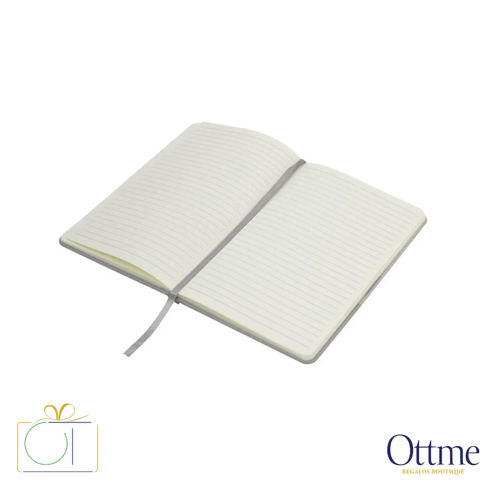 Libreta GAM Bicolor PU con Banda Elástica Personalizable 5