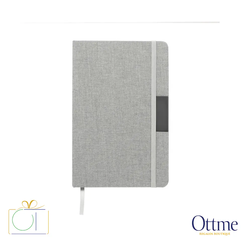 Libreta GAM Bicolor PU con Banda Elástica Personalizable 2