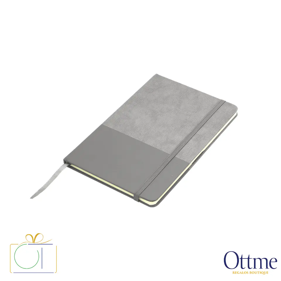 Libreta GAM Bicolor PU con Banda Elástica Personalizable 4