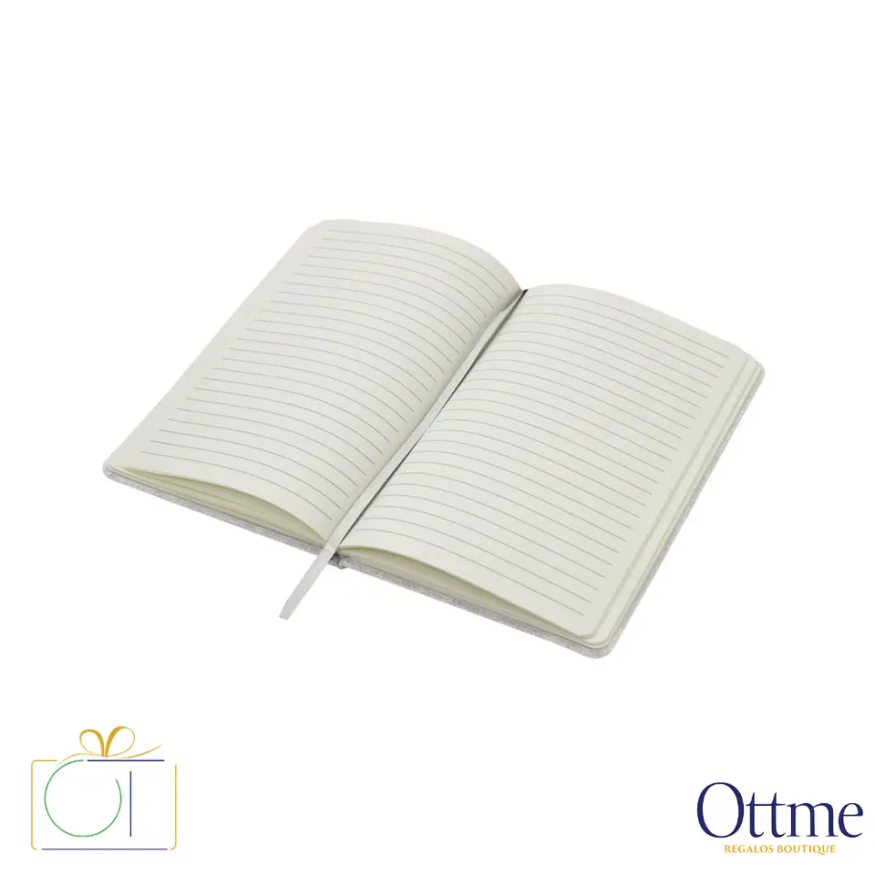 Libreta GRETA RPET con Placa Metálica Personalizable 5