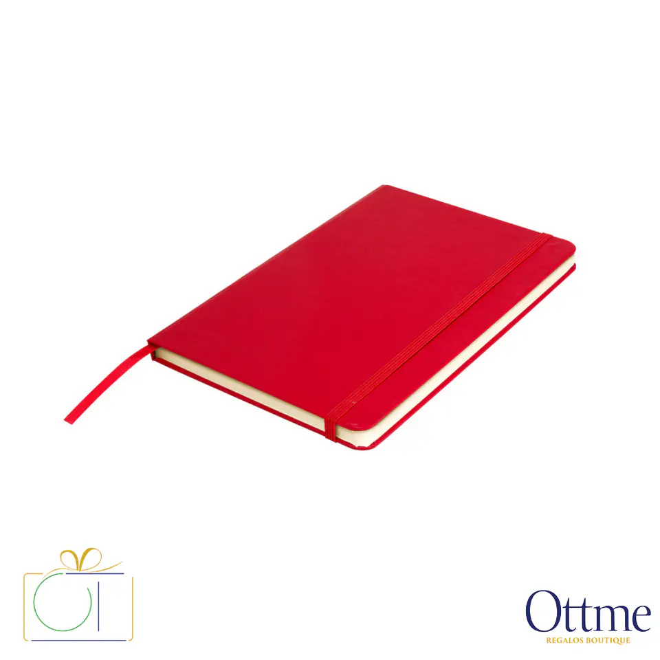 Libreta MEDIUM PU con Cinta Señaladora Personalizable 4