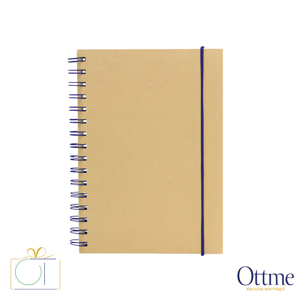 Libreta IBÉRICA Espiral Papel Kraft Personalizable 2