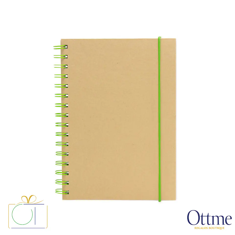 Libreta IBÉRICA Espiral Papel Kraft Personalizable 4