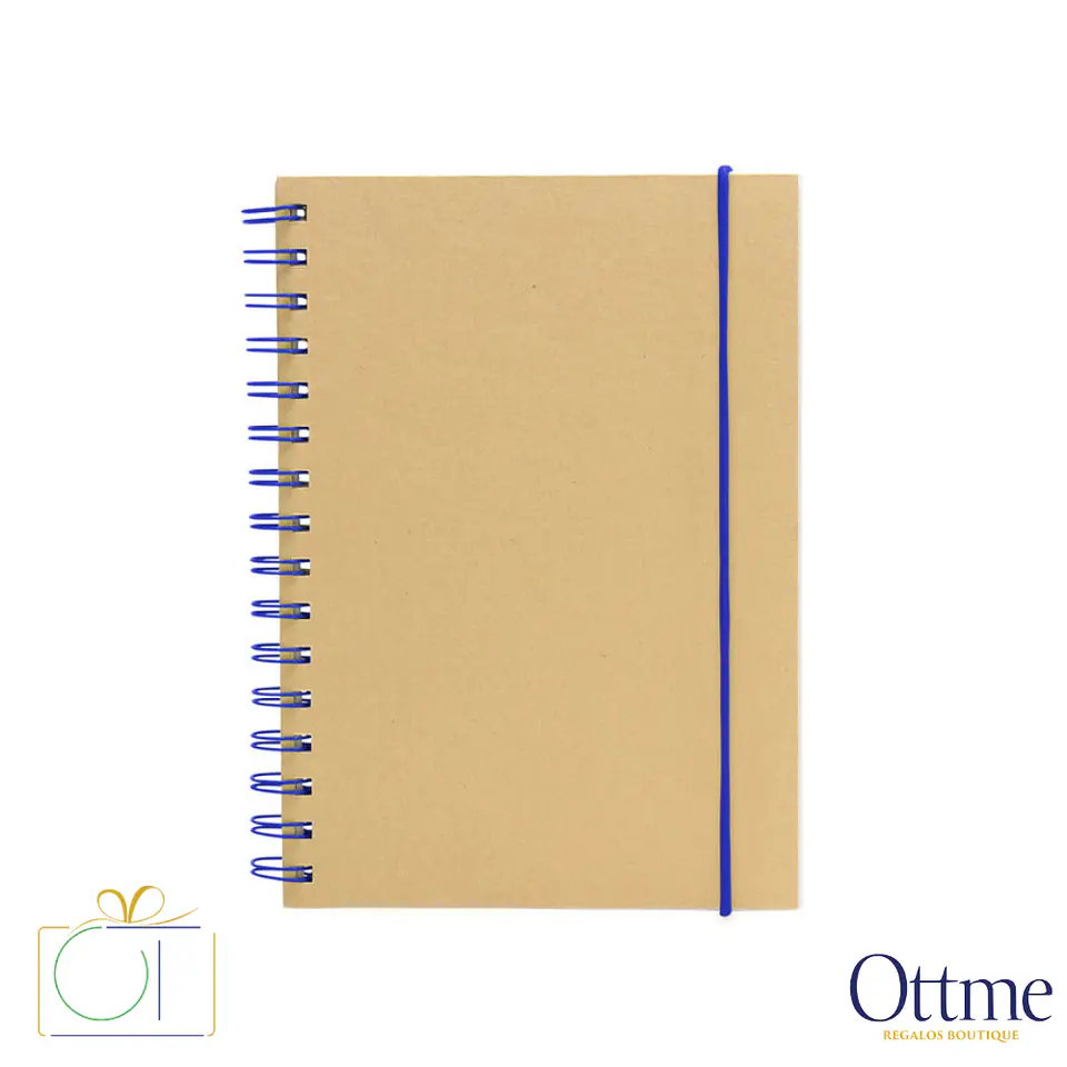 Libreta IBÉRICA Espiral Papel Kraft Personalizable 5