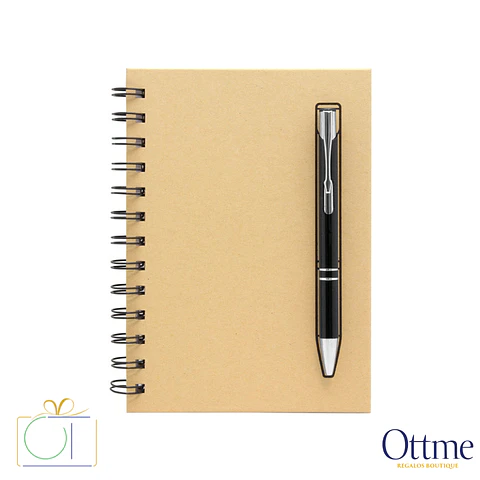 Set Libreta y Bolígrafo MAGIC Imantado Personalizable
