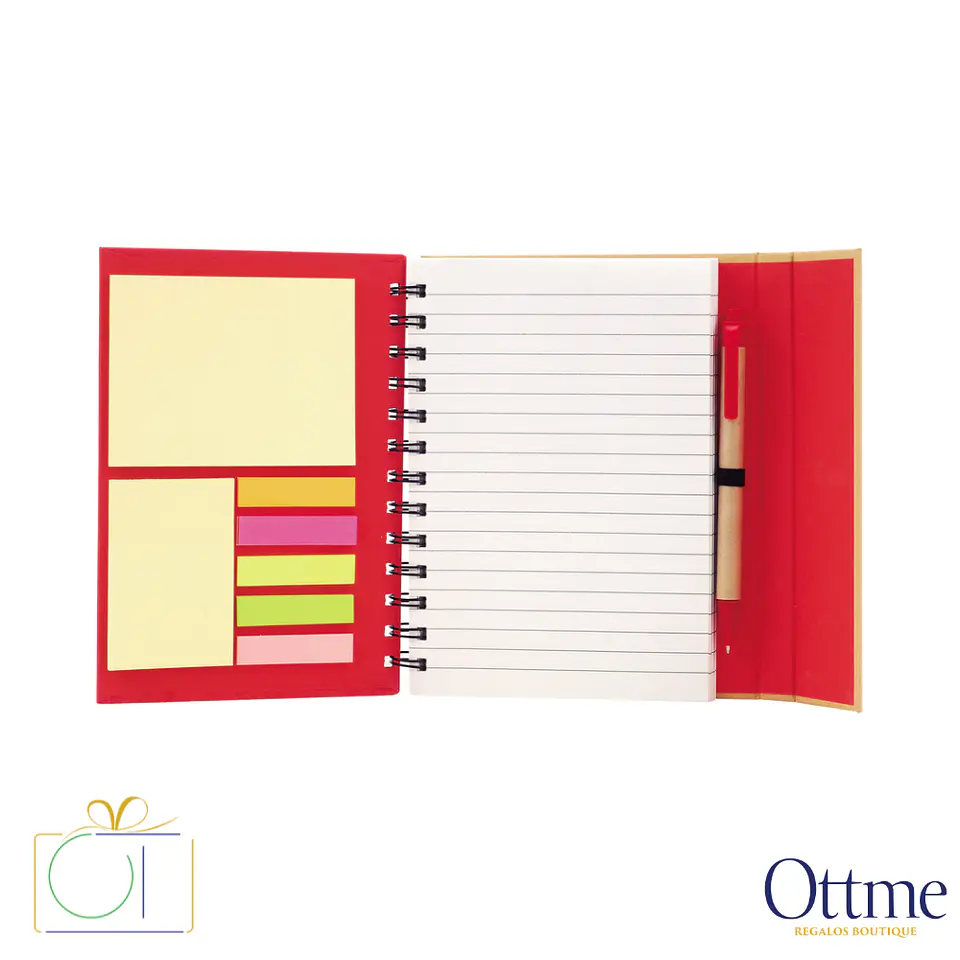 Libreta ECO Espiral con Accesorios Personalizable 2