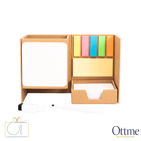 Memo Set Ecológico de Escritorio RIGUS Personalizable