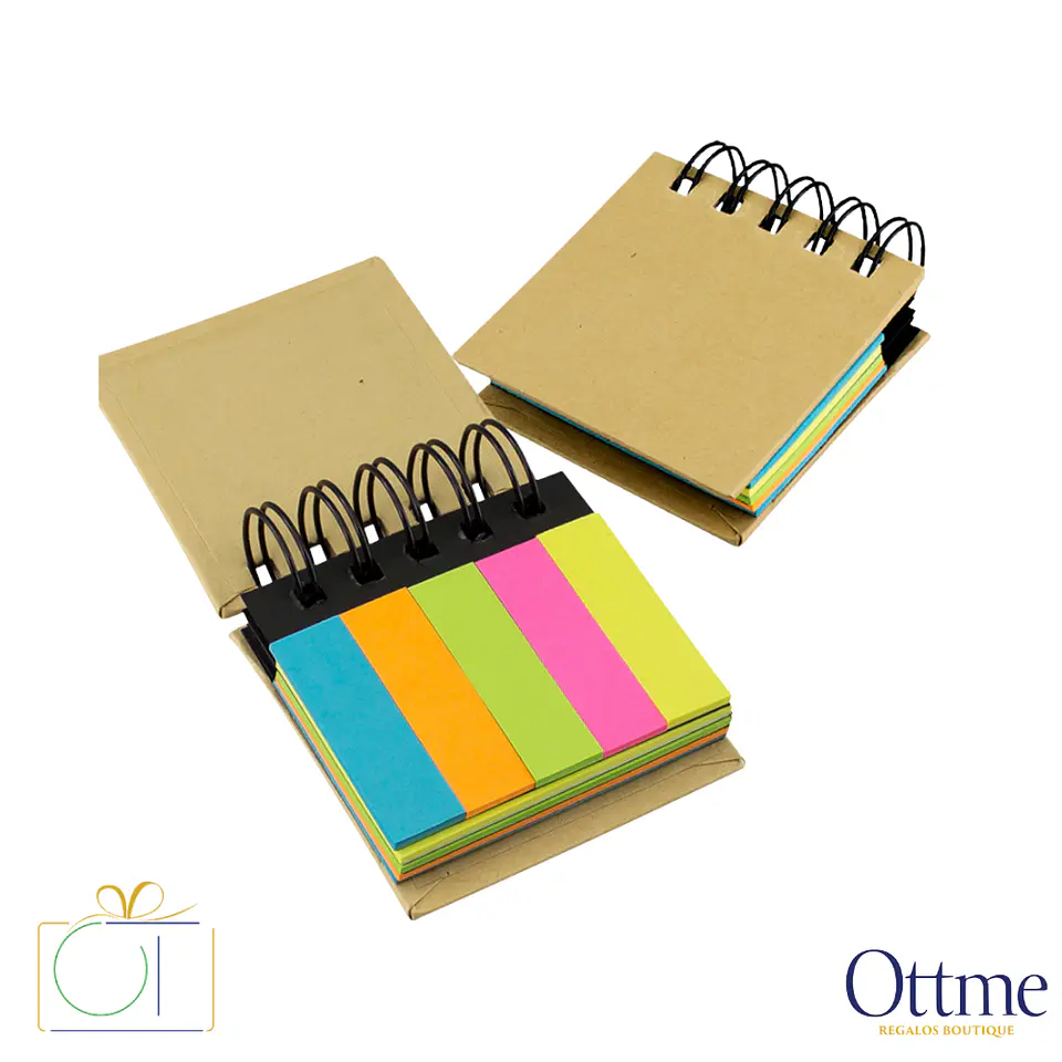 Sticky Set Ecológico con Tapa Dura Personalizable 1