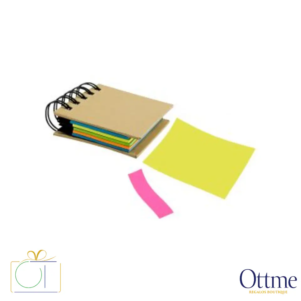Sticky Set Ecológico con Tapa Dura Personalizable 3
