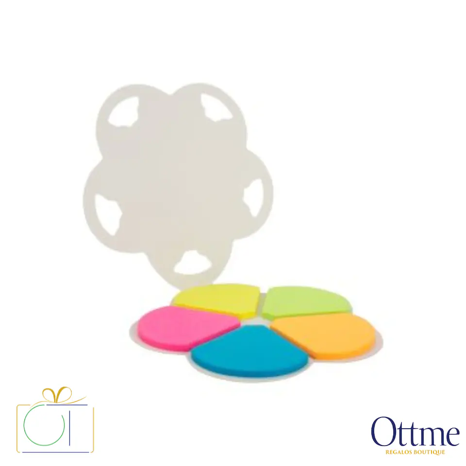 Memo Set Ecológico Flower Personalizable 2