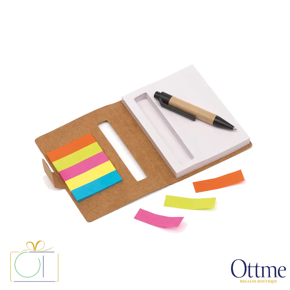 Mini Notebook MEMO con Bolígrafo Personalizable 2