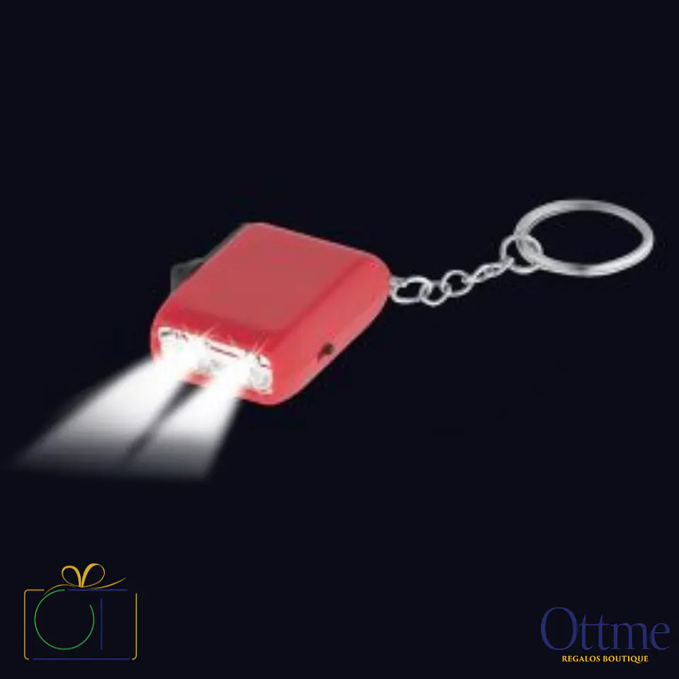 Llavero-Linterna LED Dínamo Personalizable 4