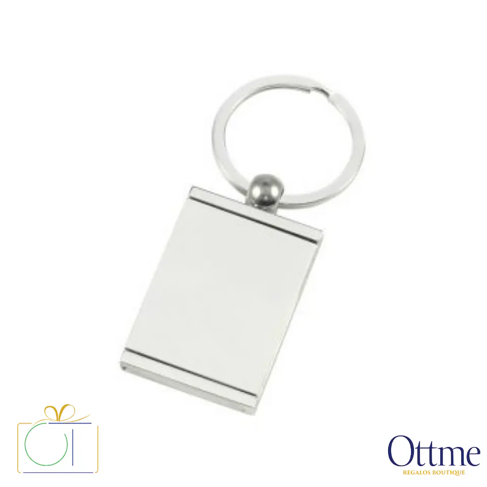 Llavero Metálico Porta-Foto Personalizable 3