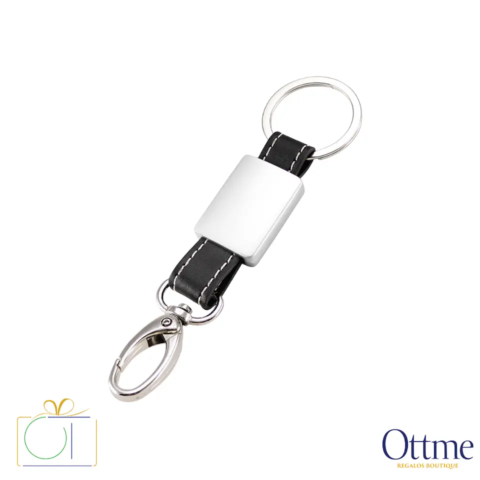 Llavero Metal Eco-Cuero Technic Personalizable 1