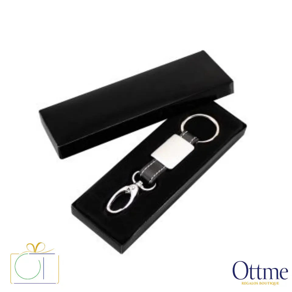 Llavero Metal Eco-Cuero Technic Personalizable 2