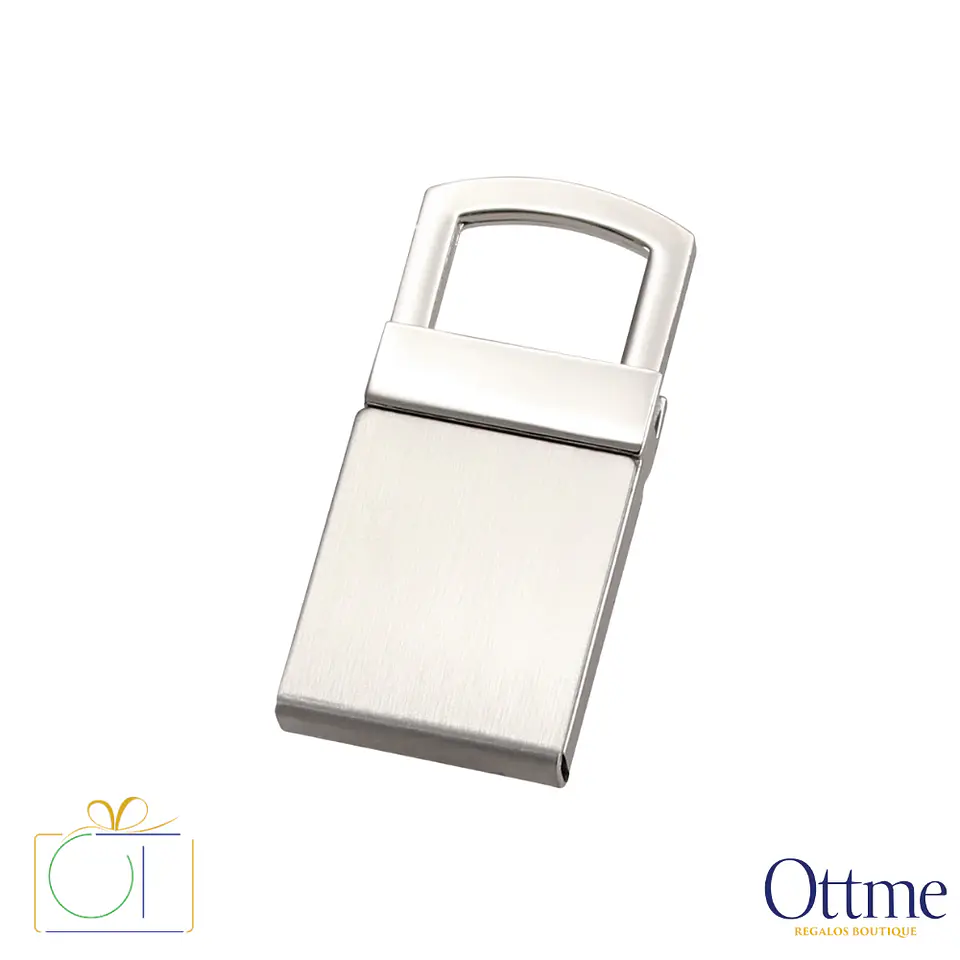 Llavero Metálico Lock Personalizable 1