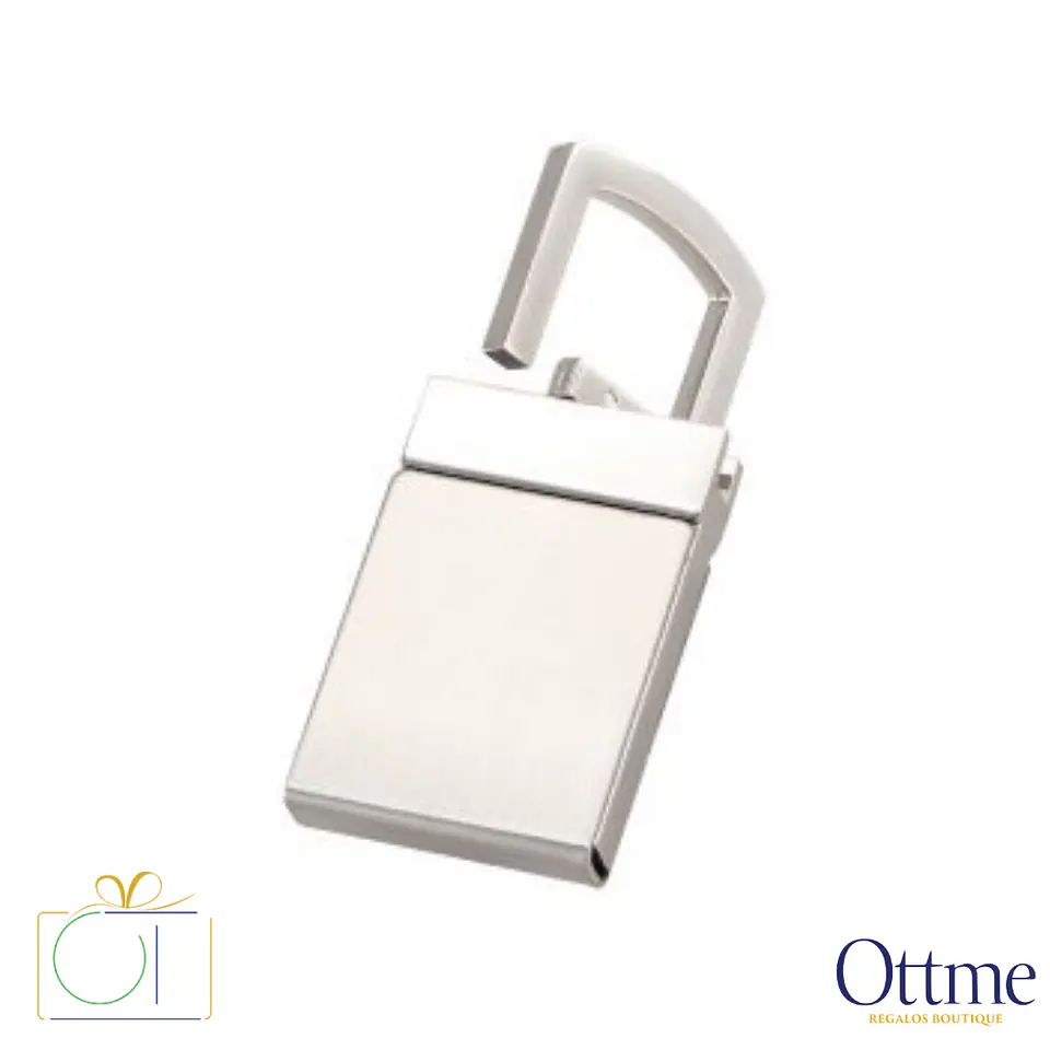 Llavero Metálico Lock Personalizable 2