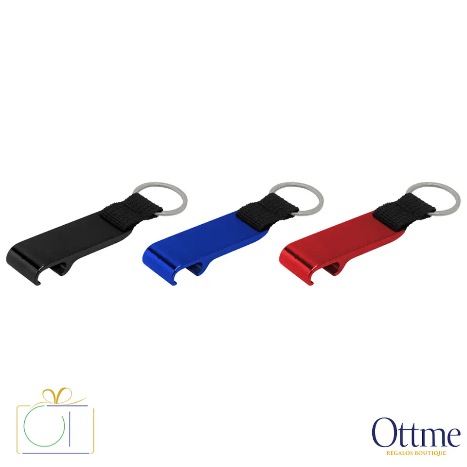 Llavero Destapador OPENER Aluminio Personalizable 1