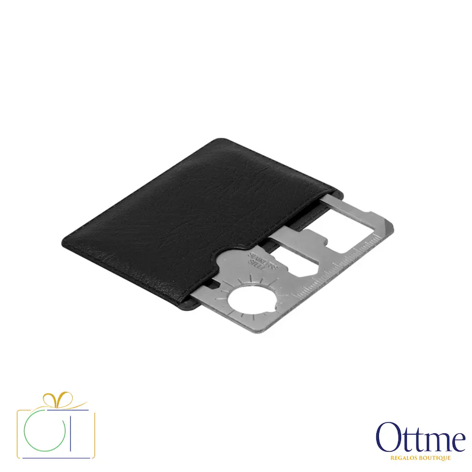 Tarjeta Multiherramienta INDIANA 11 en 1 Personalizable 3