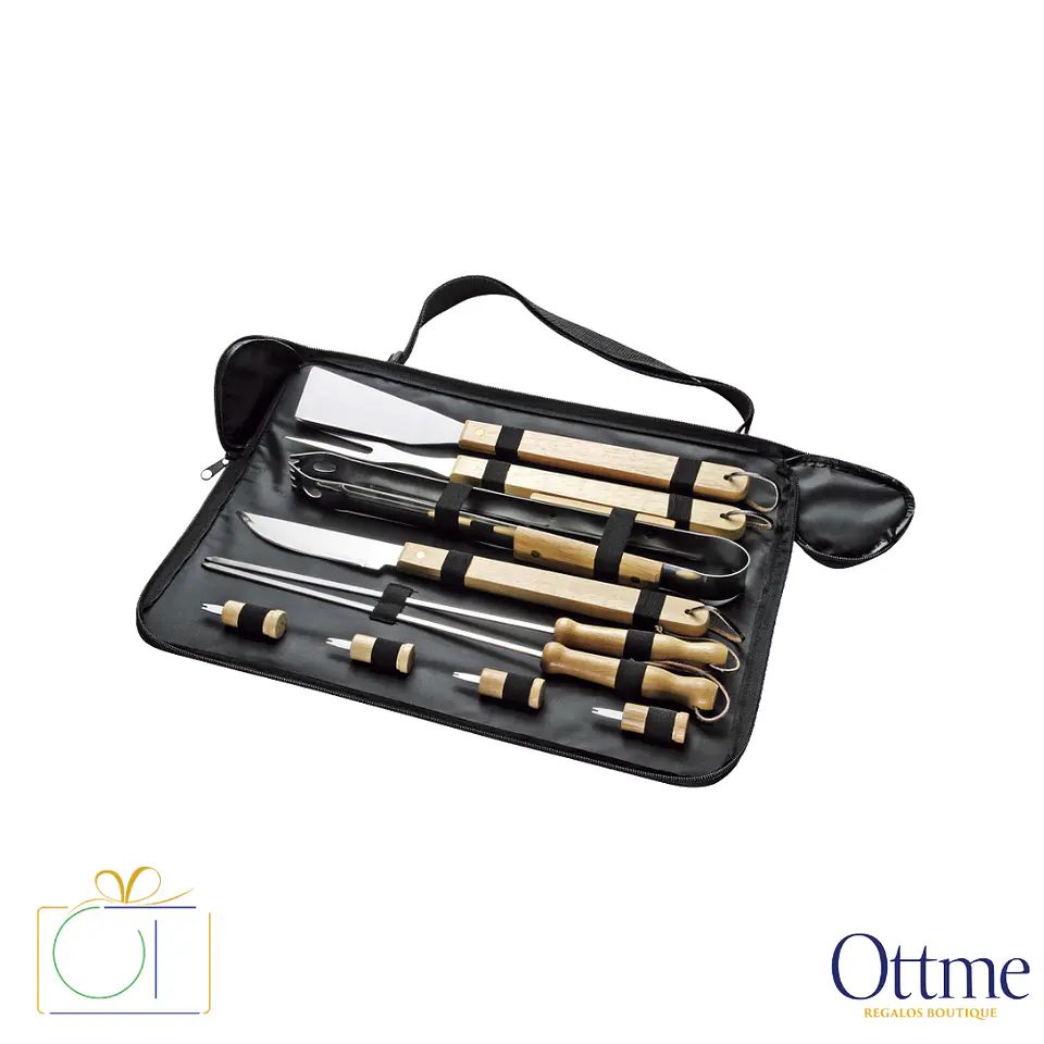 Set de BBQ con 10 Herramientas Personalizable 1