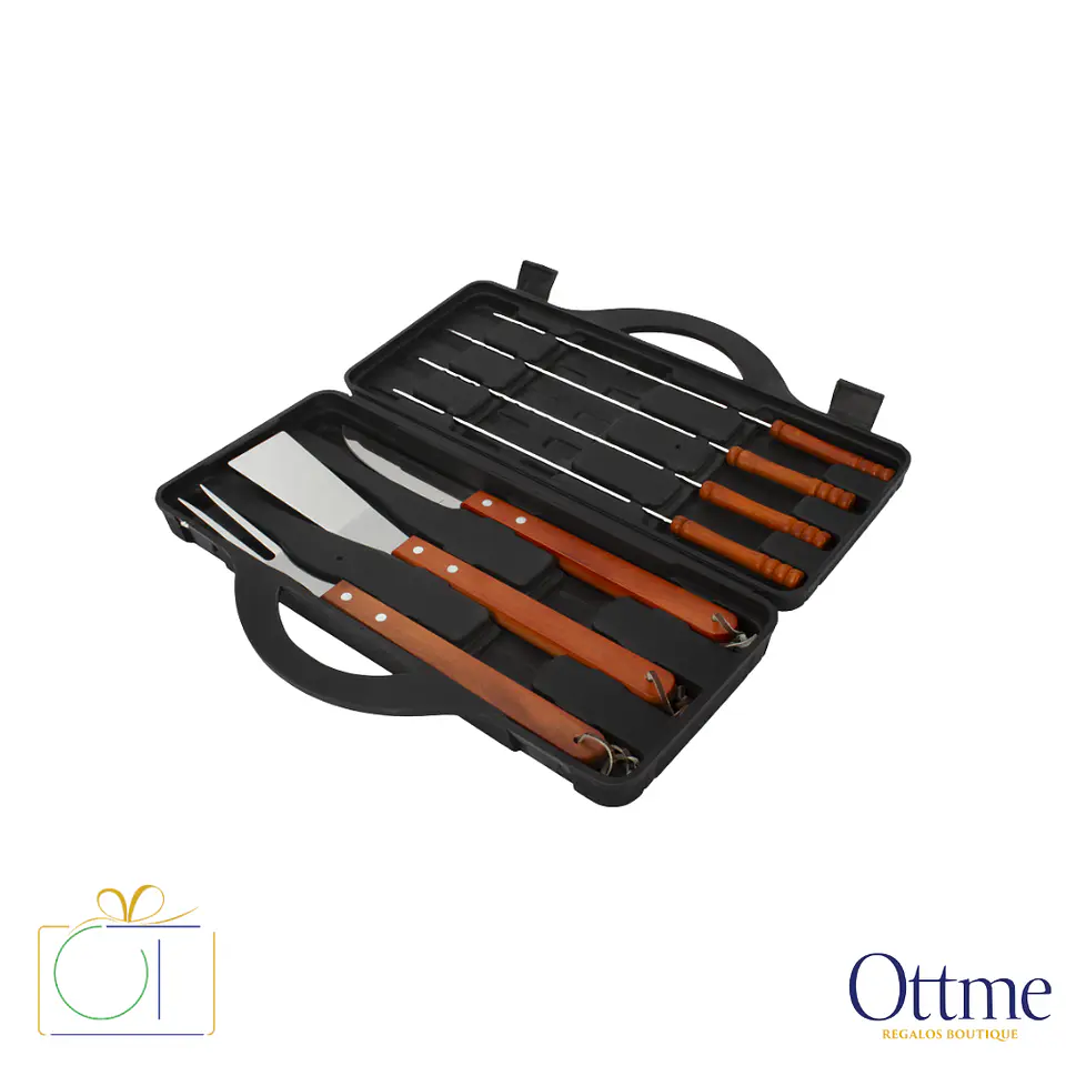 Set BBQ en Maletín Plástico Personalizable 1