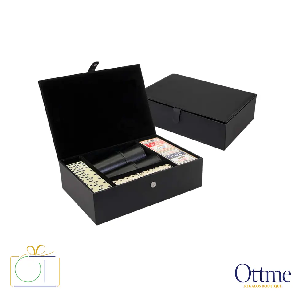 Multijuegos Caja de PU Negro Personalizable 1