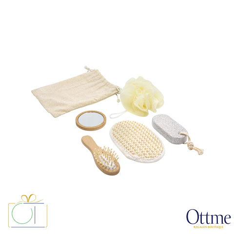 Set de Baño Spa RELAX 5 Accesorios Personalizable