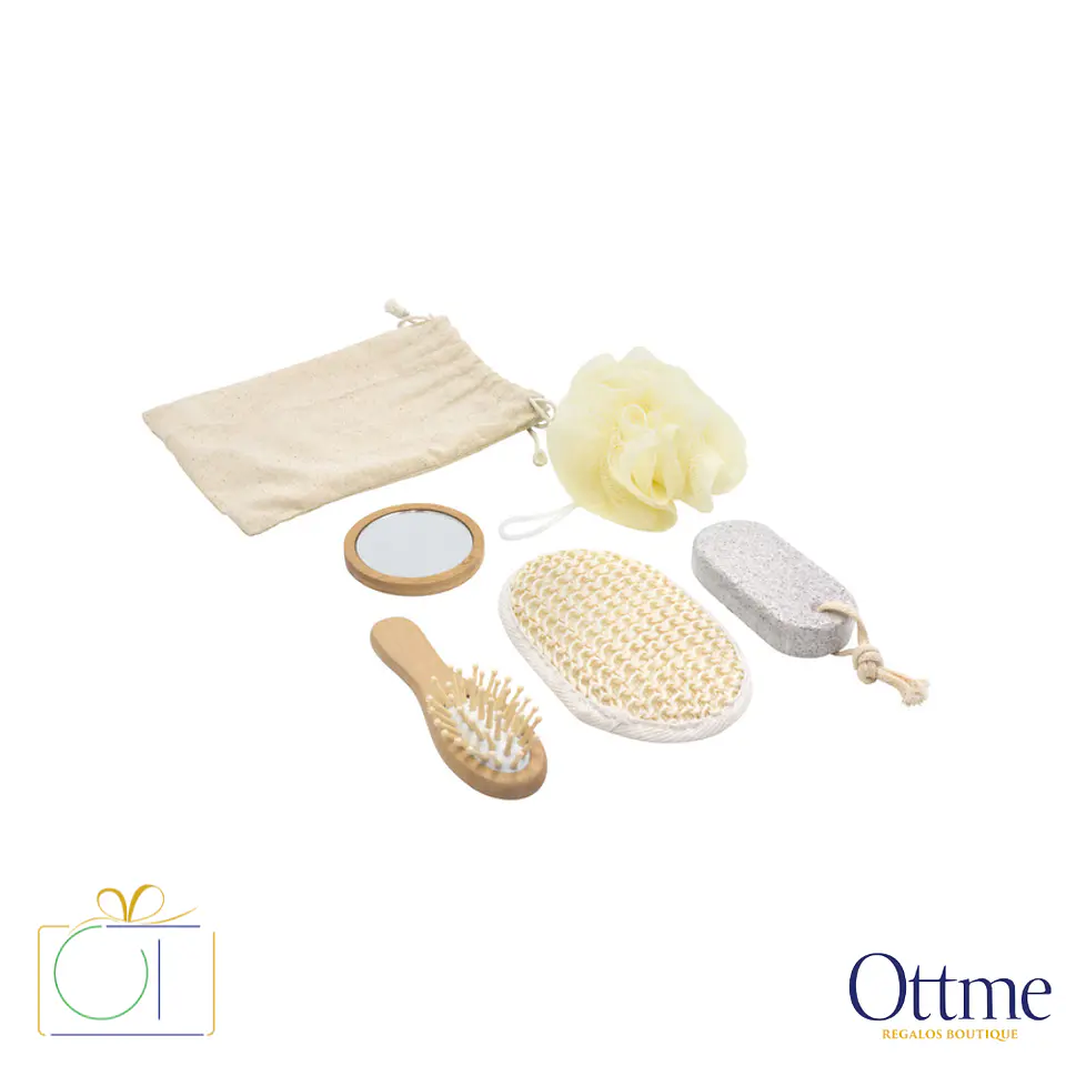 Set de Baño Spa RELAX 5 Accesorios Personalizable 1