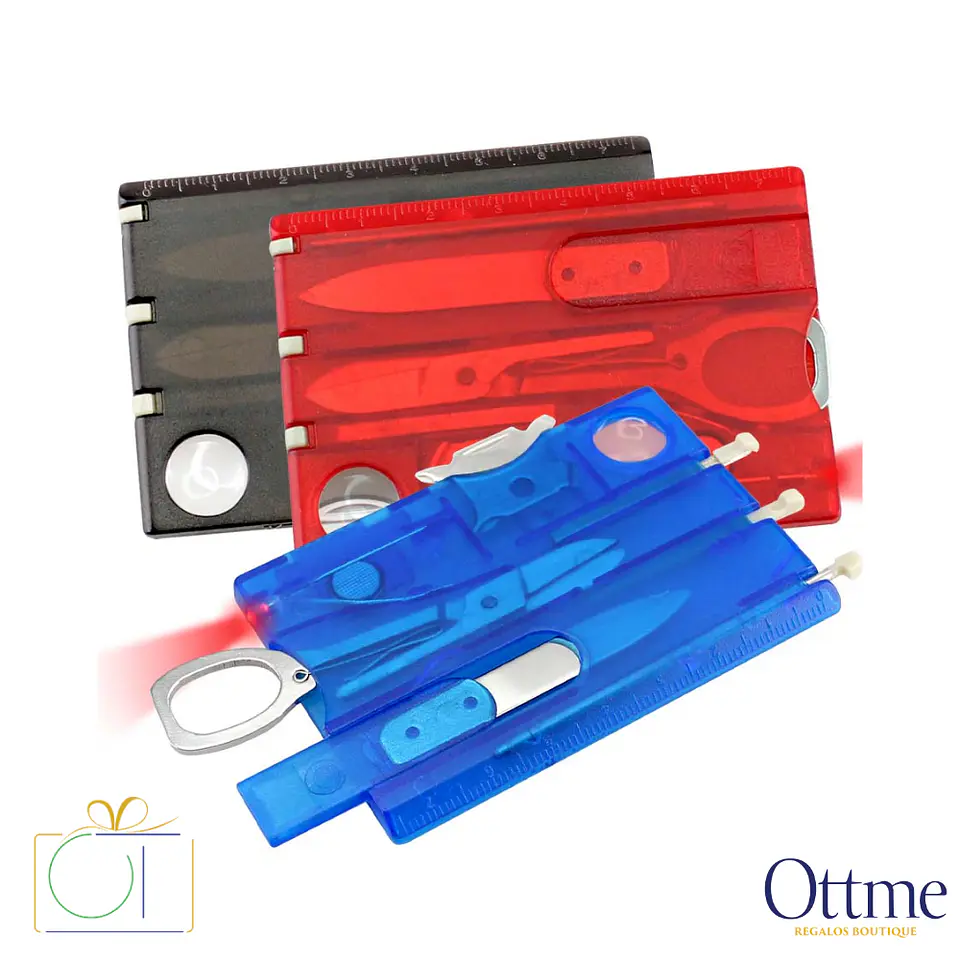 Card Tool 9en1 con Luz Roja Personalizable 1