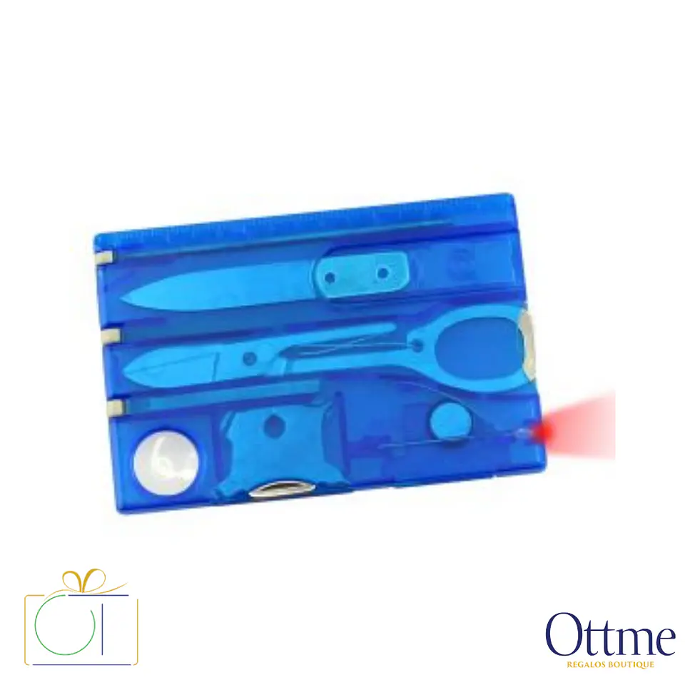 Card Tool 9en1 con Luz Roja Personalizable 3