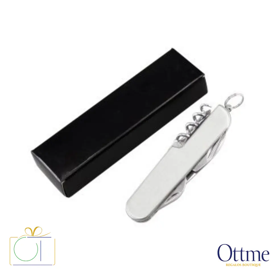 Cortaplumas 5en1 Acero Inoxidable Personalizable 2
