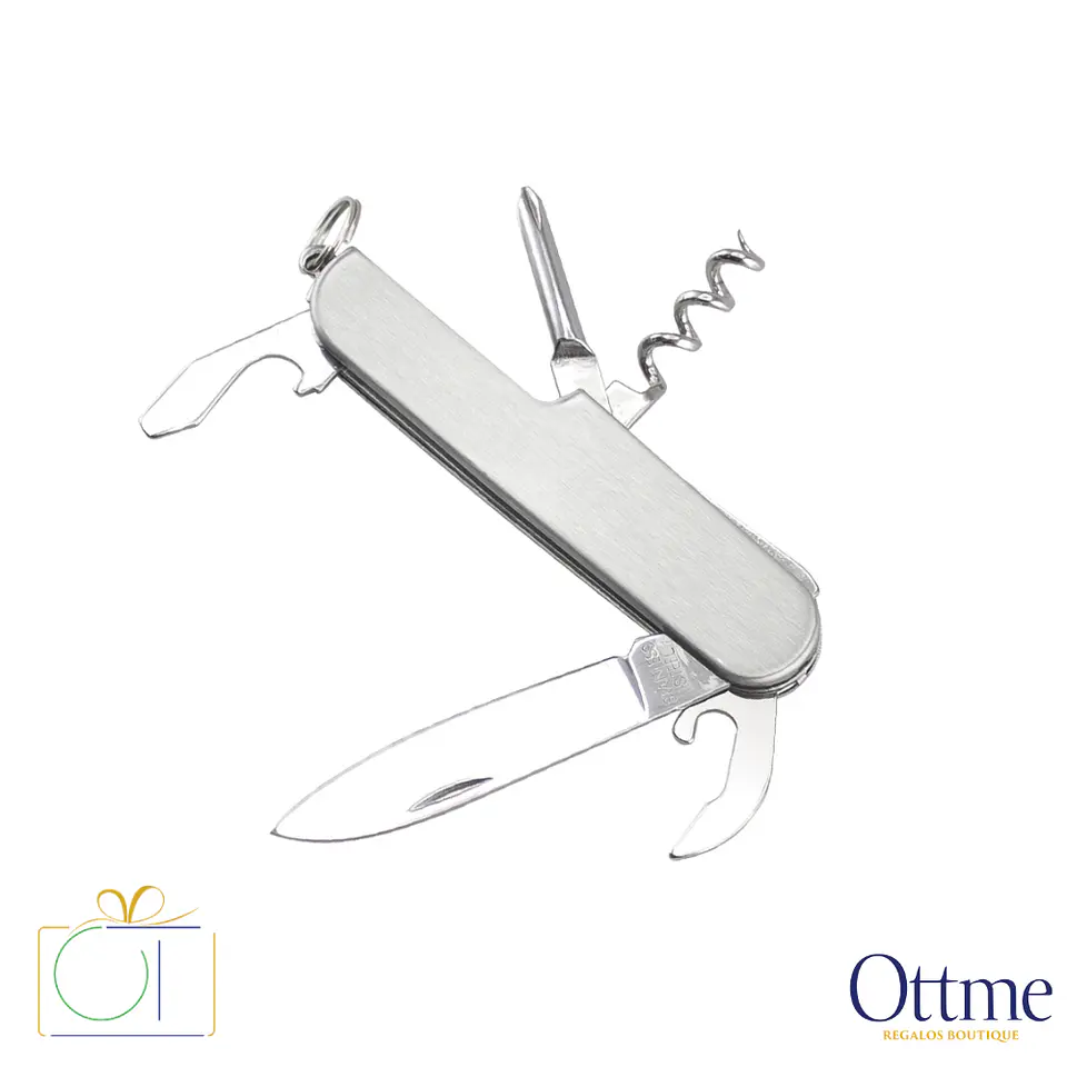 Cortaplumas 5en1 Acero Inoxidable Personalizable 1