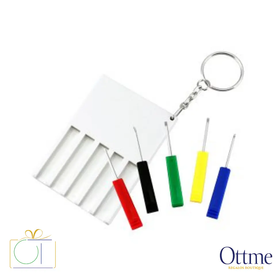 Llavero con Mini-Destornilladores de Precisión Personalizable 2