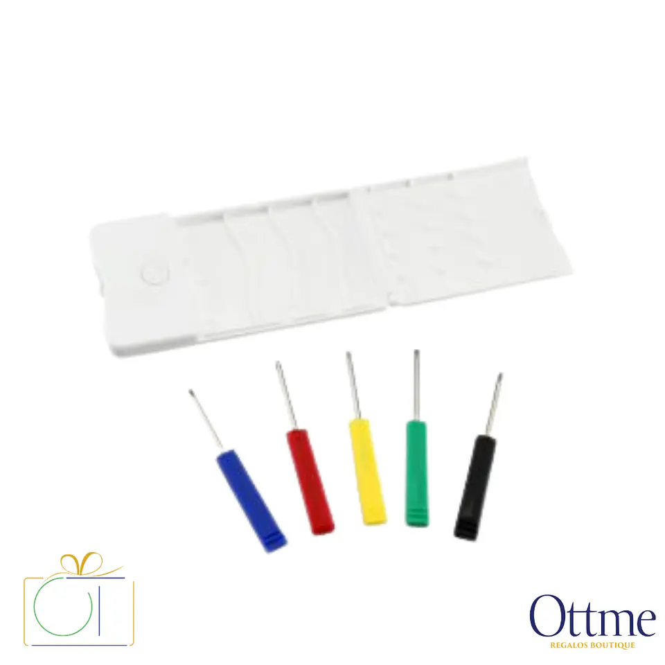Set Mini-Destornilladores con Linterna LED Personalizable 2
