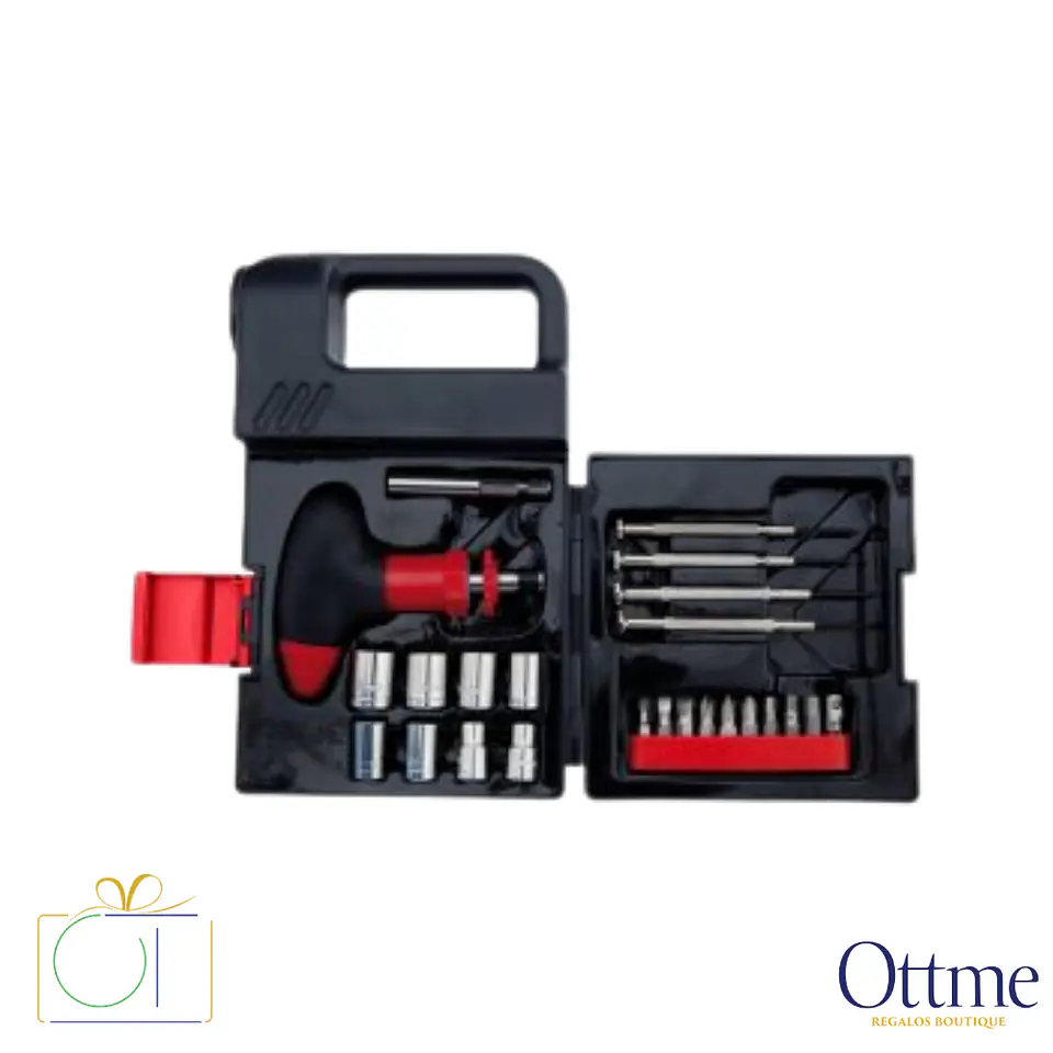 Set de 24 Herramientas LEMANS con Linterna Personalizable 1