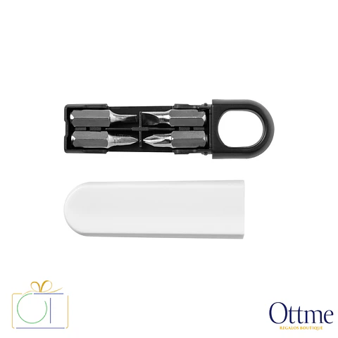 Destornillador SCREW con 4 Puntas Intercambiables Personalizable