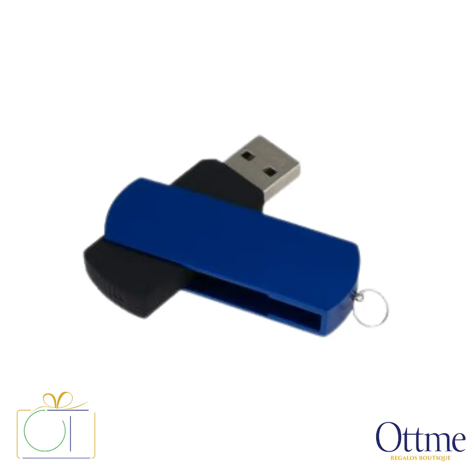 USB Pendrive Giro 32GB Silicona y Metal Personalizable 3