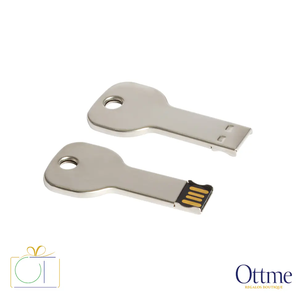 USB Pendrive 64GB Forma de Llave Metálica Personalizable 1