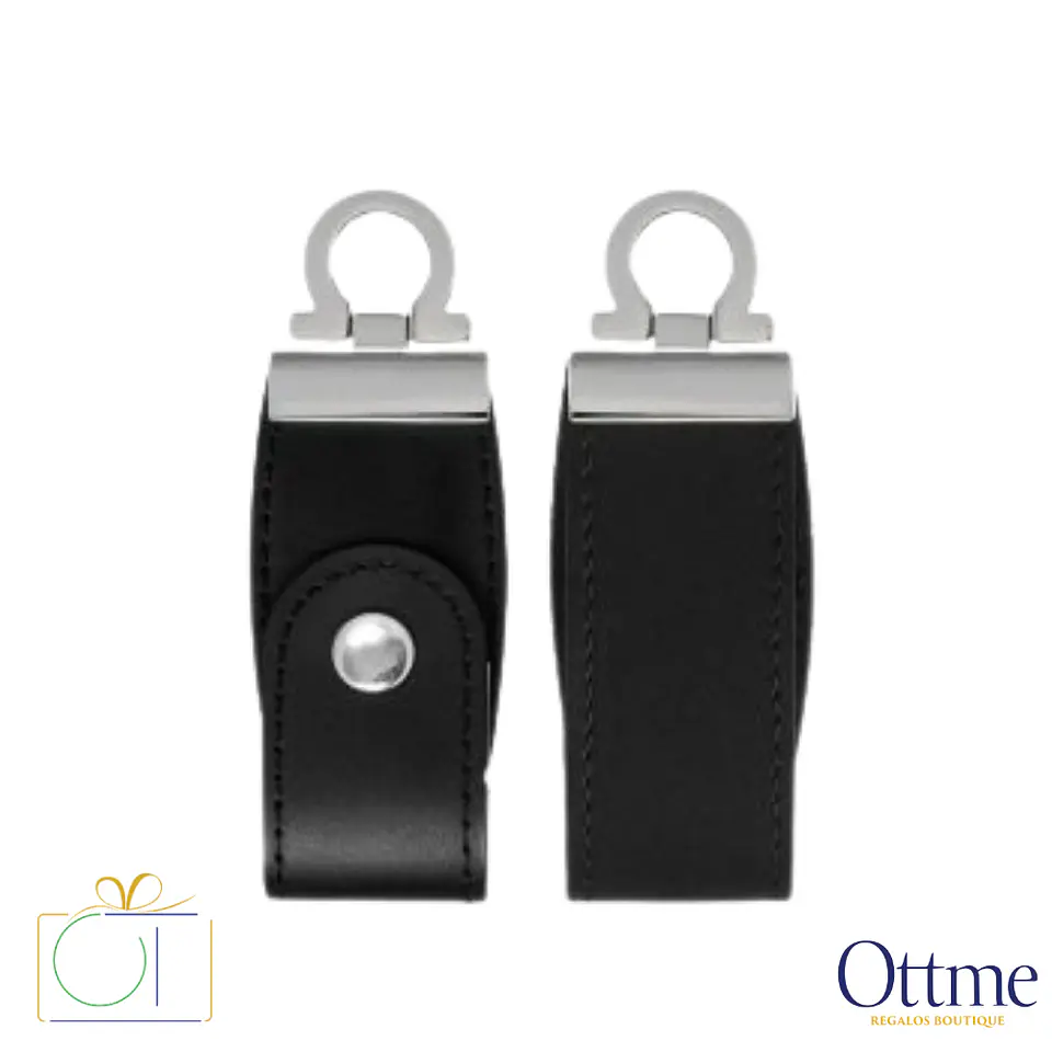 USB Pendrive 64GB Llavero de Eco-Cuero Personalizable 2