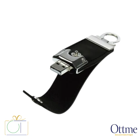 USB Pendrive 64GB Llavero de Eco-Cuero Personalizable